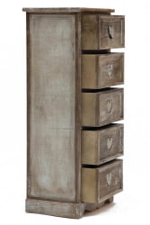 Тумба с 5 ящиками Secret De Maison PETIT AMOUR ( mod. HX16-003NS ) Натуральный антик