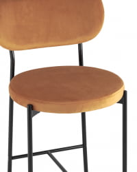 Cтул полубарный Барбара NEW Терракотовый