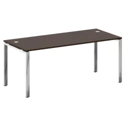 Стол рабочий руководителя METAL SYSTEM DIRECT БП.СРР-5.8 Венге Цаво