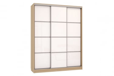 Шкаф-купе Бассо 2-600 Бассо 2-600 SK-01B04.H дуб сонома/белый