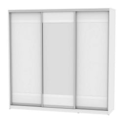 Шкаф-купе B-230х235х60-1(Белый-D9D10D9)