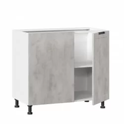 Тумба кухонная угловая 1000 Джамис Джамис ЛД 296.090.000.012 Белый Белый камень