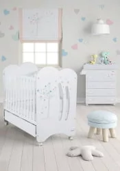 Детский комод Micuna Aura пеленальный B-970 white