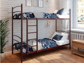 Кровать Хостел Duo 90х200 Желтый