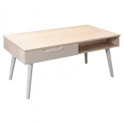 Журнальный стол Сканди (Ж) Жемчужно-белый