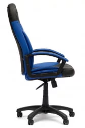 Кресло руководителя Twister черный+синий