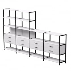 Набор стеллажных систем Everprof EVO №13 Белый Черный