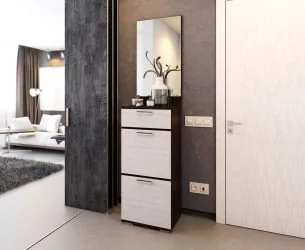 Зеркало Венге/Сосна Лоредо