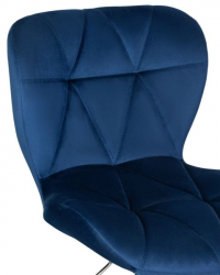 Стул барный DOBRIN BARNY (синий велюр (MJ9-117)) 2 шт