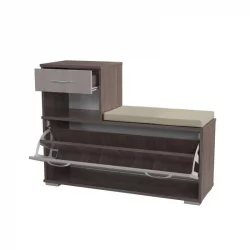 Тумба под обувь Лира 2-0714 Бодега темый/светлый