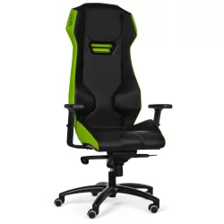 Геймерское кресло WARP Ze Зеленый/черный