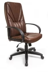 Кресло AV 101 (аналог Менежер), кож.зам. Шоколад
