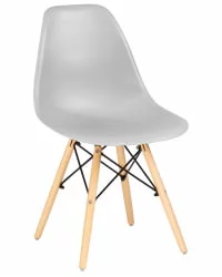 Стул обеденный DOBRIN DSW Светло-серый GR-01