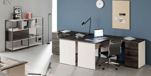 Комплект офисной мебели Everprof EVO №002 Дуб Пасадена Кашемир