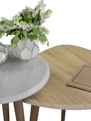 Придиванный столик BeautyStyle 2 Дуб дымчатый/шимо