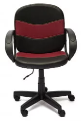 Офисное кресло BAGGI черный,бордо