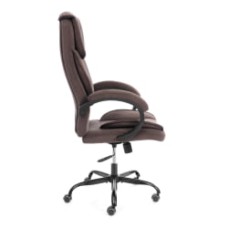 Кресло руководителя OREON metalBL велюр, коричневый, 6