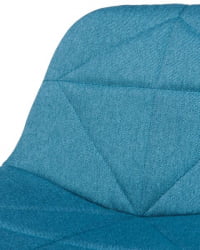 Стул барный DOBRIN DINA (синий) 2 шт