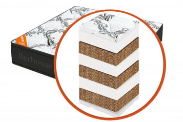 Матрас Imperial Suite латекс-кокос Gray Night (Berhouse) Размер: 2000х1950 мм 