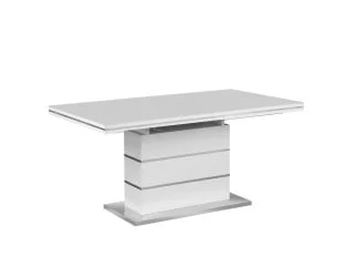 Стол раскладной Глазго 160-215 Белый