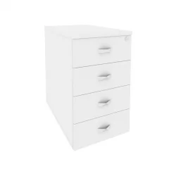 Тумба приставная / опорная ONIX O.TPO-1.7 Белый Бриллиант