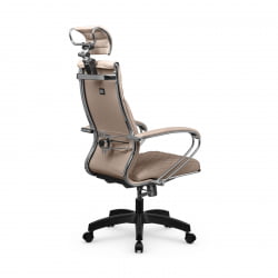 Кресло руководителя Metta L 2c 44C/K116 Infinity Easy Clean (MPES) Комплект 4 Темно-бежевое