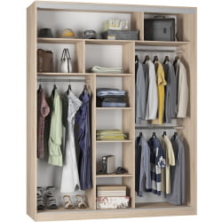 Шкаф-купе B-230х180х60-3(ДМ-D10D10D10)