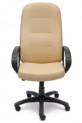Кресло руководителя Devon (бежевый перфорированный)