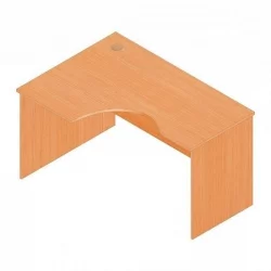 Стол компьютерный угловой Р.СКУ-14 (левый) Дуб Кронберг