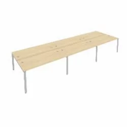 Рабочая станция на 6 раб.места Metal System Б.СМ-6.4 Акация/Серый