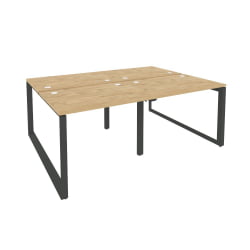 Рабочая станция на О-образном м/к ONIX O.MO-D.RS-4.1.7 Тиквуд Светлый/Антрацит