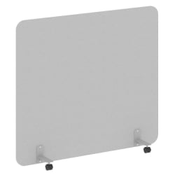 Перегородка на металлических опорах, на роликах R-line DP.R-160-140 Серый