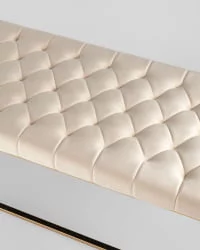 Банкетка ИНСИГНИЯ велюр Бежевый