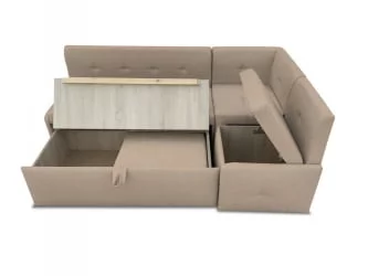 Кухонный уголок Вена рогожка Savana Plus Mocca