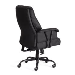 Кресло руководителя BROOKLYN кожзам, черный