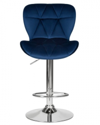 Стул барный DOBRIN BARNY (синий велюр (MJ9-117)) 2 шт