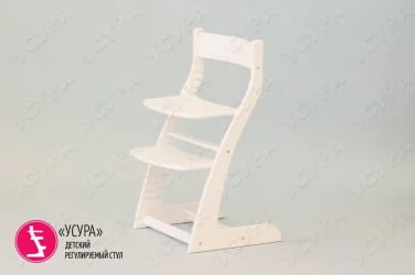 Растущий стул Усура Белый
