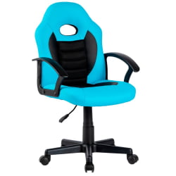 Детское кресло CHAIRMAN KIDS 111 Черный-голубой