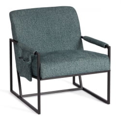 Кресло Charli LUX/Чарли Люкс велюр/букле, VT изумруд, 70х80х82 см