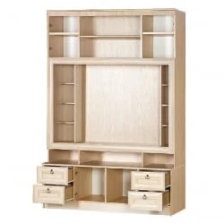 Шкаф многоцелевой Инна 603  Денвер светлый