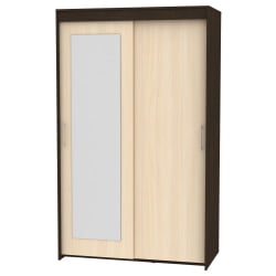 Шкаф-купе T-1-198х120х45-M(Венге-ДМ-1)