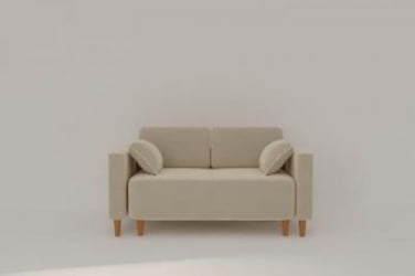 Офисный диван Ультра (Berhouse) Цвет фасада: Левис 08 велюр; Тип: Прямой; Материал фасада: Металл/Велюр