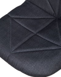 Стул барный DOBRIN DINA (черный) 2 шт