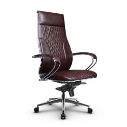 Кресло руководителя Metta L 1c 44B/K Комплект 2 Бордовое