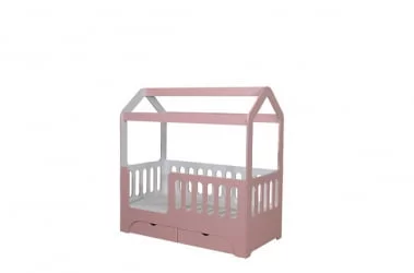 Кровать-домик В-2 с ящиками 800x1600 Бизе