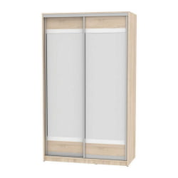 Шкаф-купе B-220х135х60-2(ДСС-D10D10)