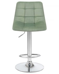 Стул барный DOBRIN TAILOR (пудрово-мятный велюр (MJ9-87)) 2 шт
