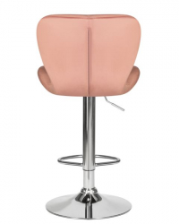 Стул барный DOBRIN BARNY (пудрово-розовый велюр (MJ9-32)) 2 шт