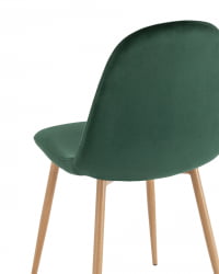 Стул Валенсия SN велюр Темно-зеленый