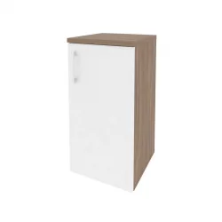 Шкаф низкий узкий правый ONIX O.SU-3.1(R) Дуб Аризона/Белый